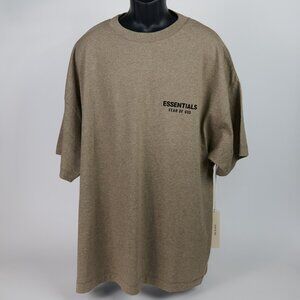 Fear of God Essentials Dark Oat Short Sleeve Tee